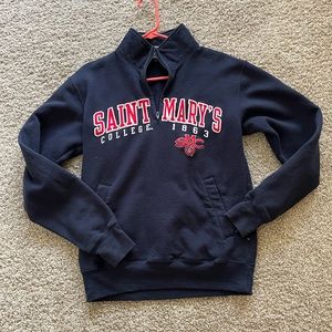 Saint Mary’s College of California quater zip sweatshirt